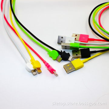 Colorful Fashion USB for iPhone Cable for All USB Chargers